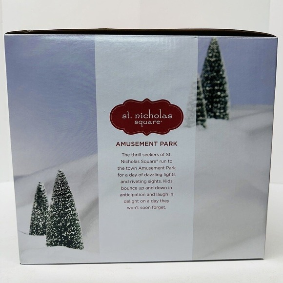 St Nicholas Square‎ Village Amusement Park Christmas Illuminated Music/Motion - Picture 3 of 5